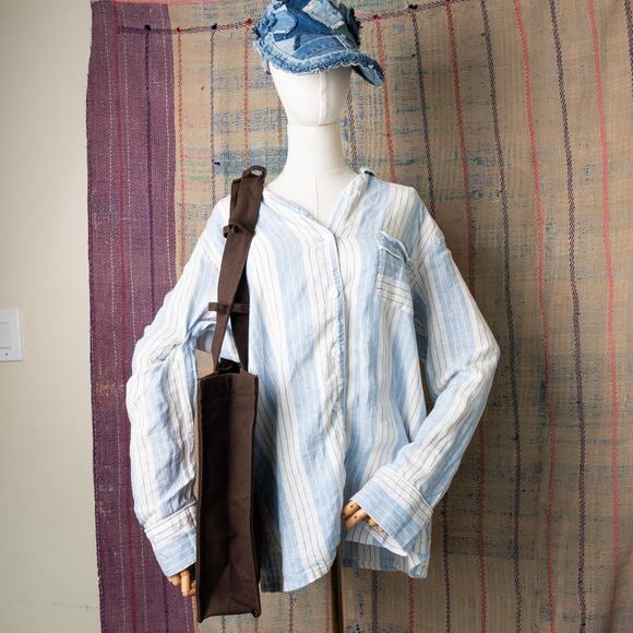 Upcycled handmade carhartt canvas tote bag - Picture 3 of 7